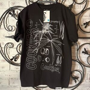 Cookies Black Graphic Tee - Short Sleeve